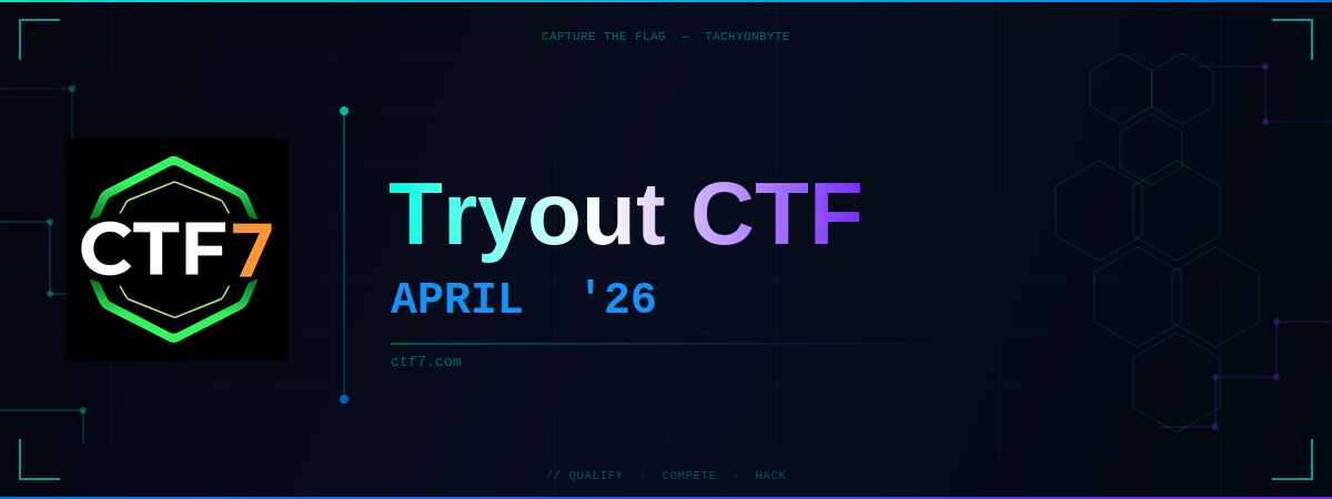 Tryout Event April '26